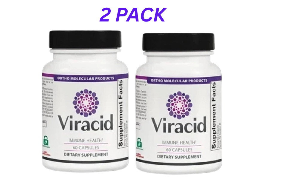 2 PACK  Viracid Immune Support Supplement 60 Capsules – Boost Immunity
