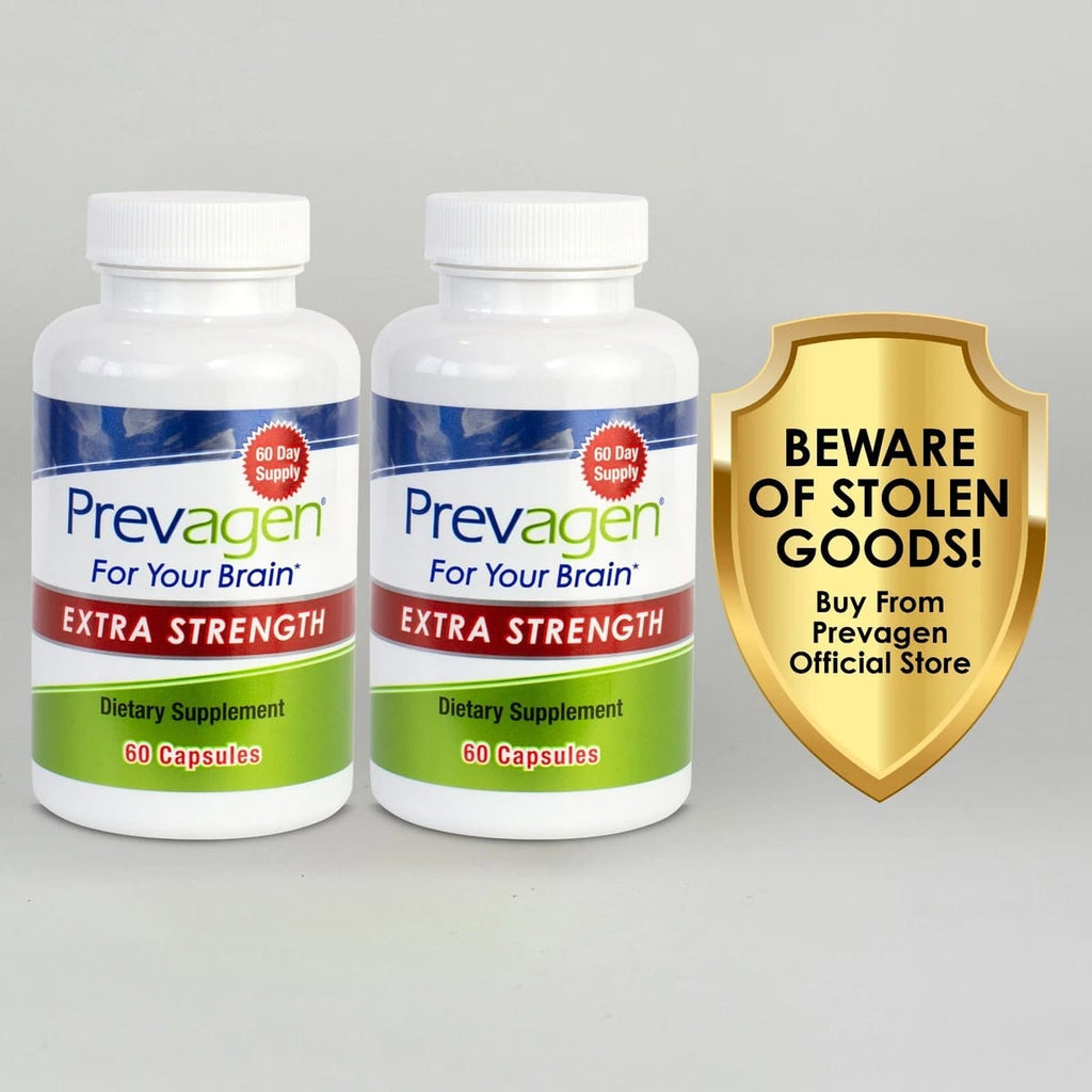 Prevagen Extra Strength 20mg Capsules - 60 Count - 2 Pack