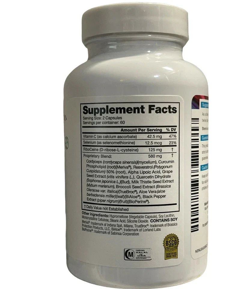 CELLGEVITY MAX INTERNATIONAL 120 caps Advanced Riboceine Technology