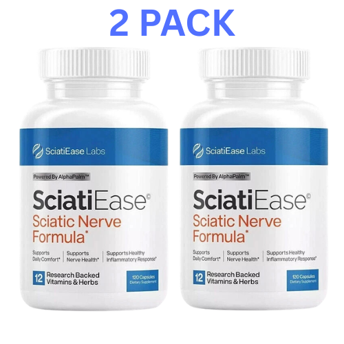 SciatiEase Labs Sciati Ease Sciatic Nerve 2pack ( 240 Capsules)