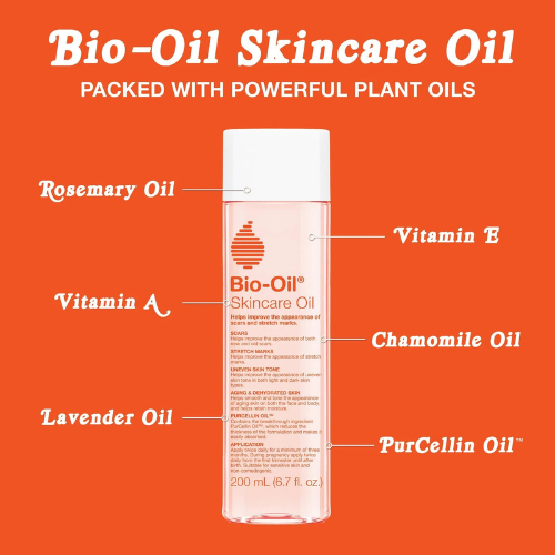 Skin Care Oil for Hydration, Scars, Stretch Marks & Even Skin Tone | Nourishing Body Serum for Daily Moisturizing