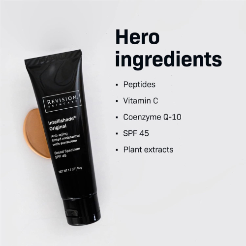 Tinted Moisturizer with SPF 45 for Sun Protection, Hydration & Even Skin Tone | Anti-Aging Skincare Formula (1.7 oz)