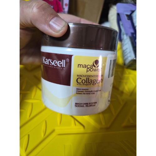 Collagen Hair Treatment Mask with Argan Oil for Dry Damaged Hair 16.9 oz