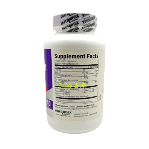 Cosamin DS Joint with Glucosamine & Chondroitin for Joint Health 210 Capsule