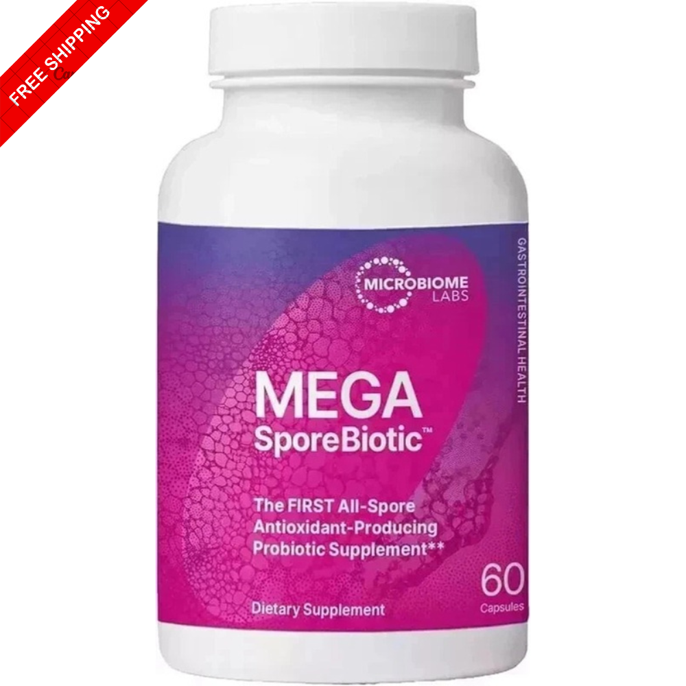 MegaSporeBiotic Plus with Antioxidants - 60 Vegan Probiotic