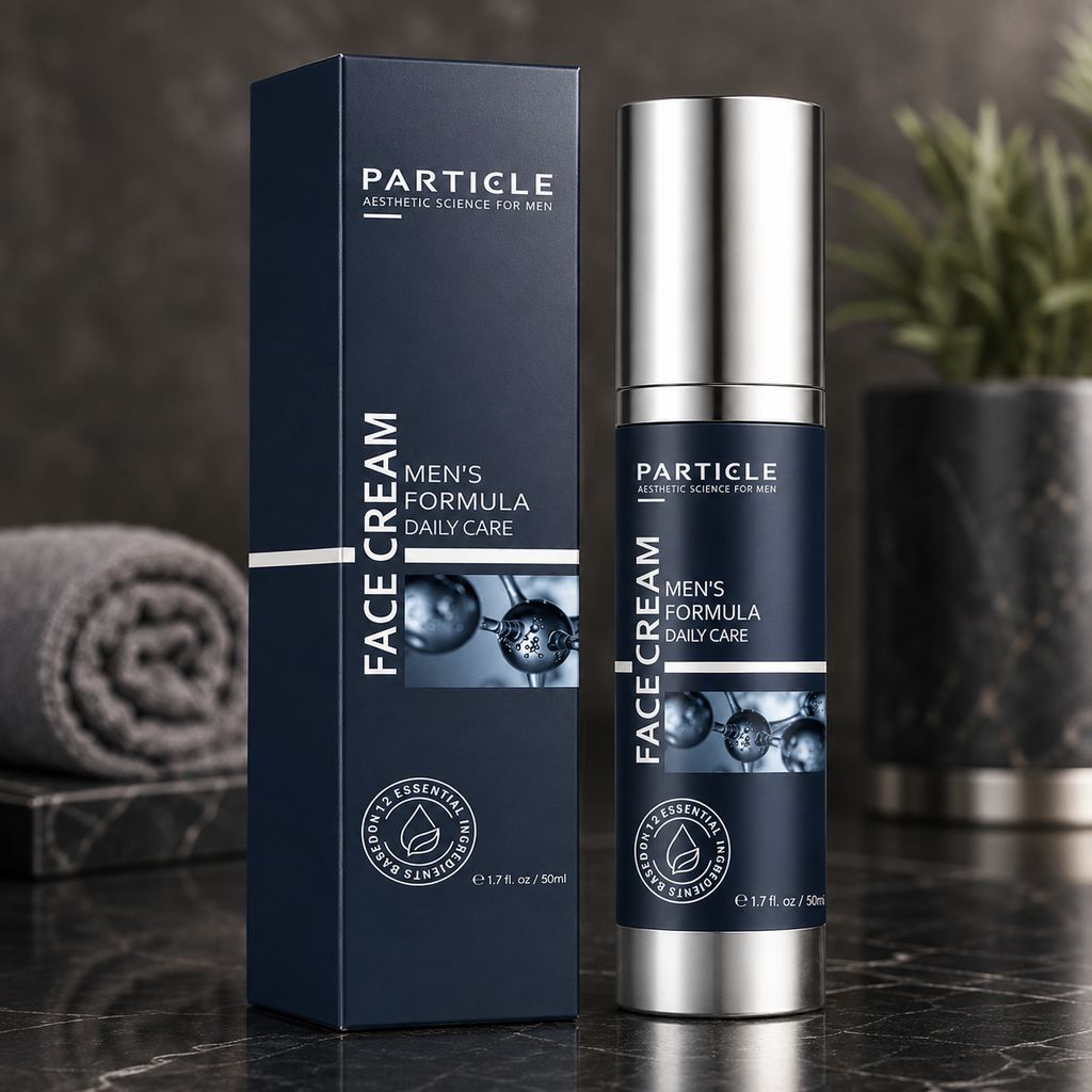 Particle Face Cream For Men All in One Fixes Eye Bags Dark Spots Wrinkles