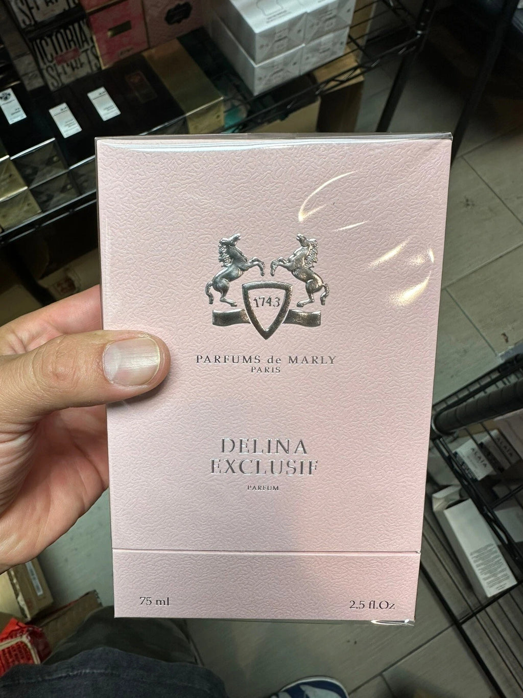DELINA EXCLUSIF EDP 2.5oz/75ml PARFUMS DE MARLY PARIS 1743 EDITION ROYALE
