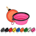 Pet Supplies Folding Bowl Portable Pet Folding Bowl Travel Dog Bowl Dog Bowl Dog Pot Dog Food Tool Dog Food Cat Food Bowl Water Bowl Telescopic Dog Bowl