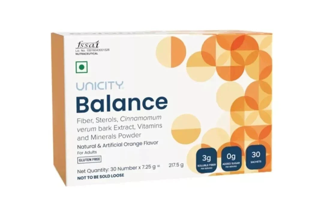 UNICITY BALANCE, For Balance Your Cholesterol, Blood Sugar & Fat Loss 30