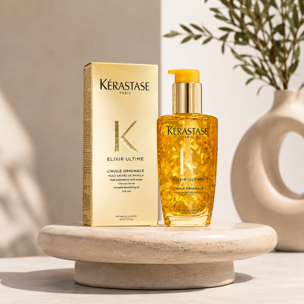 Kerastase Elixir Ultime L’Huile Original Beautifying Hair Oil 3.4oz / 100ml-
