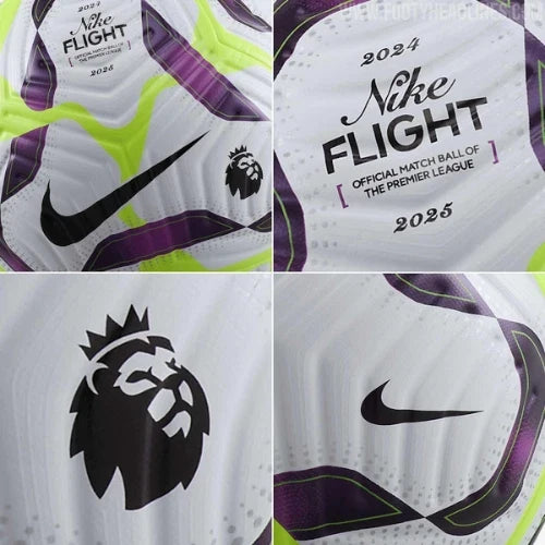 Flight Premier League 2024–2025 Official Match Soccer Ball Size 5 – Professional Match Football