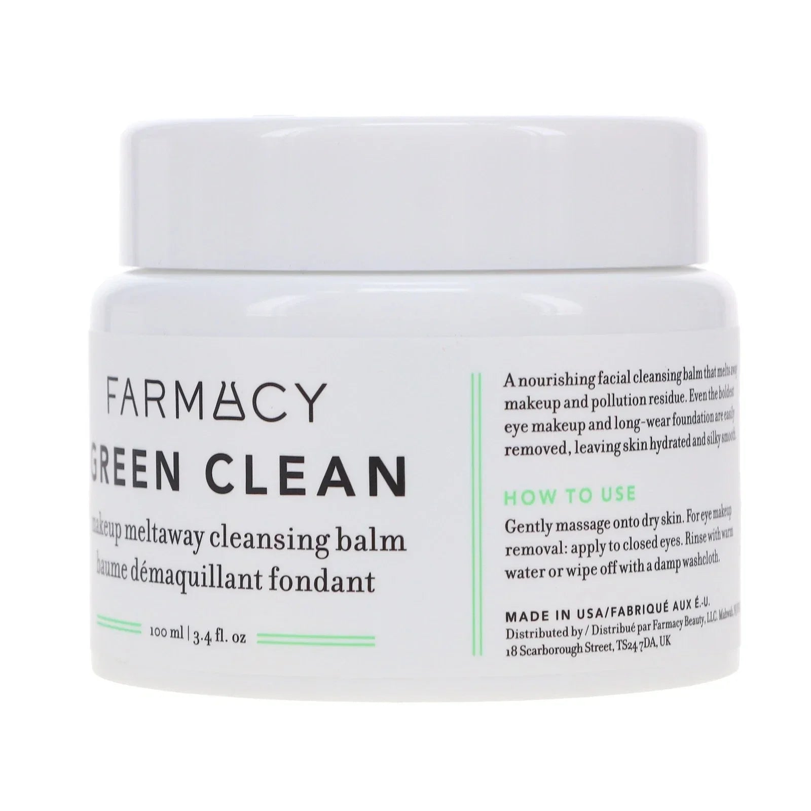 Makeup Removing Cleansing Balm for Deep Cleansing, Hydration & Soft Skin | Gentle Face Cleanser Skincare Formula (3.4 oz)