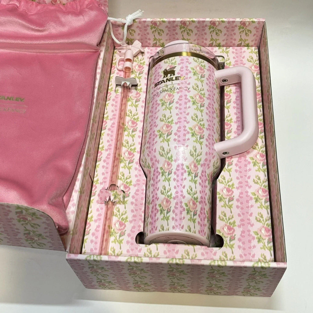 Stanley x LoveShackFancy Flowstate Quencher 40oz Tumbler