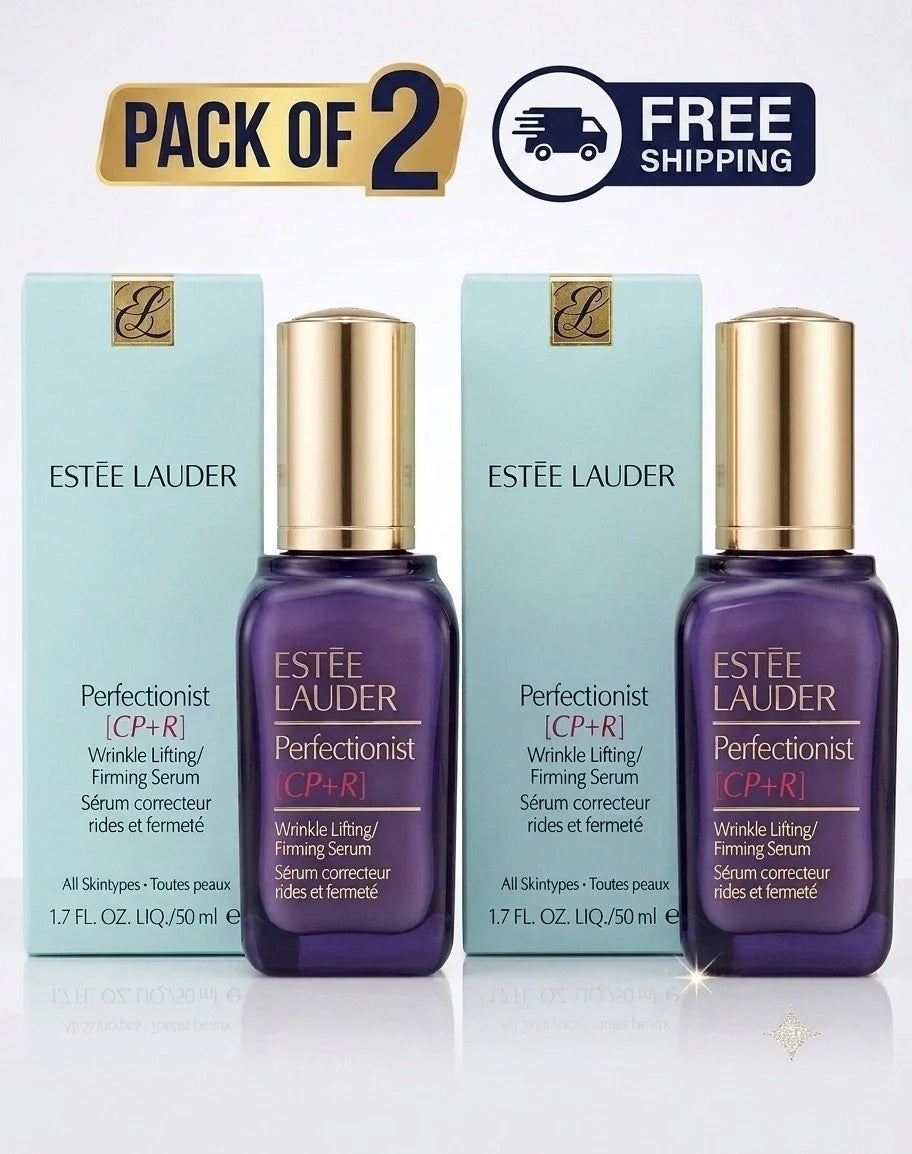 2x Estee Lauder Perfectionist CP+R Wrinkle Lifting Firming Serum 1.7oz,50ml