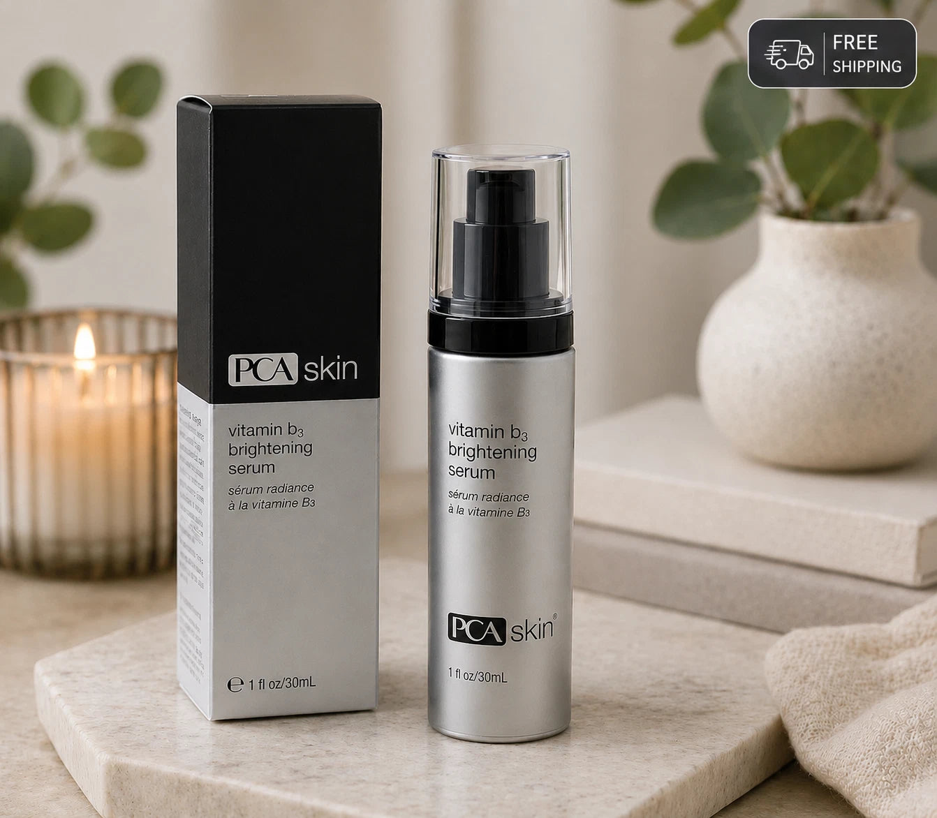 PCA Skin Vitamin B3 Brightening Serum 1 fl oz 30ml