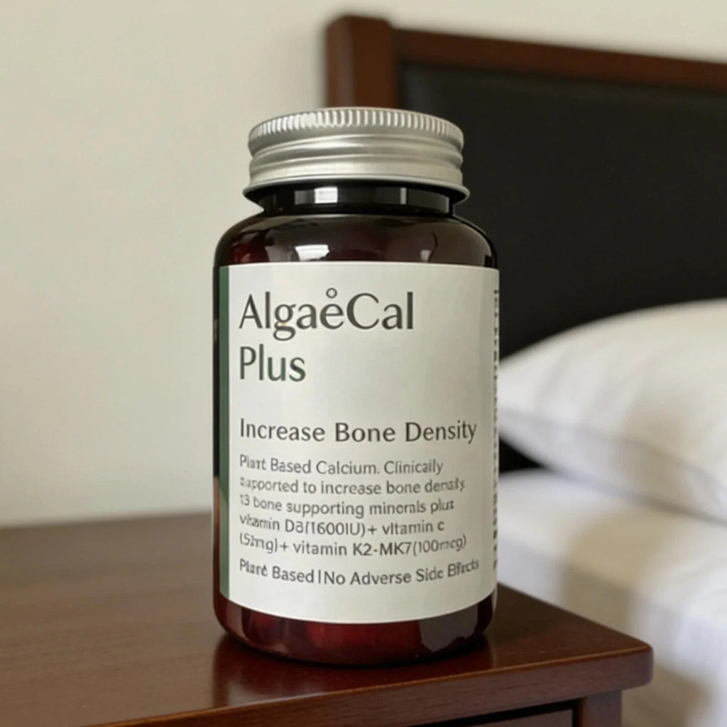AlgaeCal Plus Stronger Bones Veggie Capsules Dietary Supplement Algae Cal 120ct