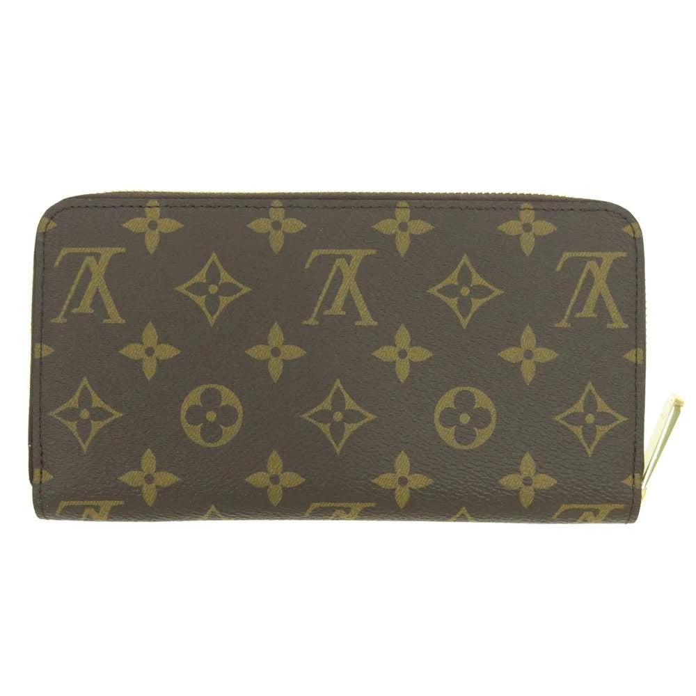 LOUIS VUITTON Zippy Wallet Monogram Rose Ballerine M41894