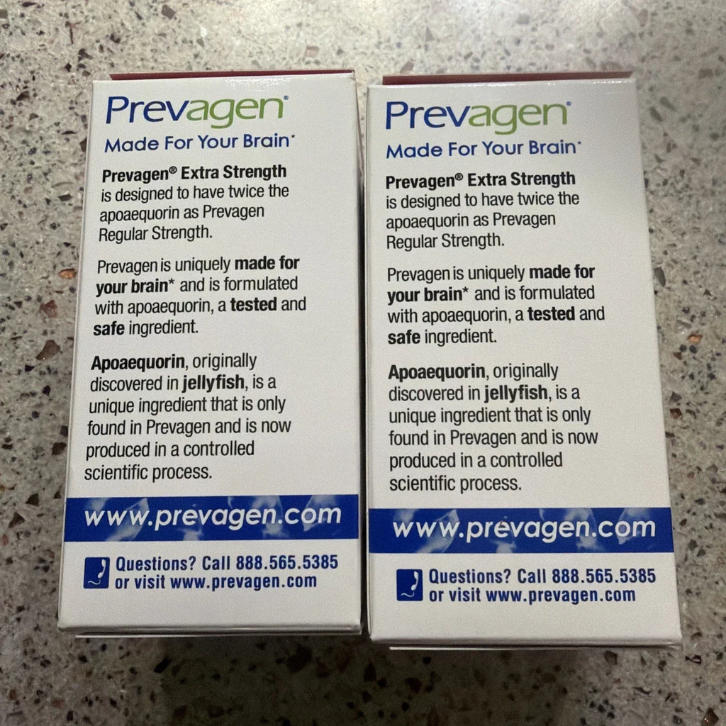 Prevagen Extra Strength 20mg Capsules - 60 Count - 2 Pack