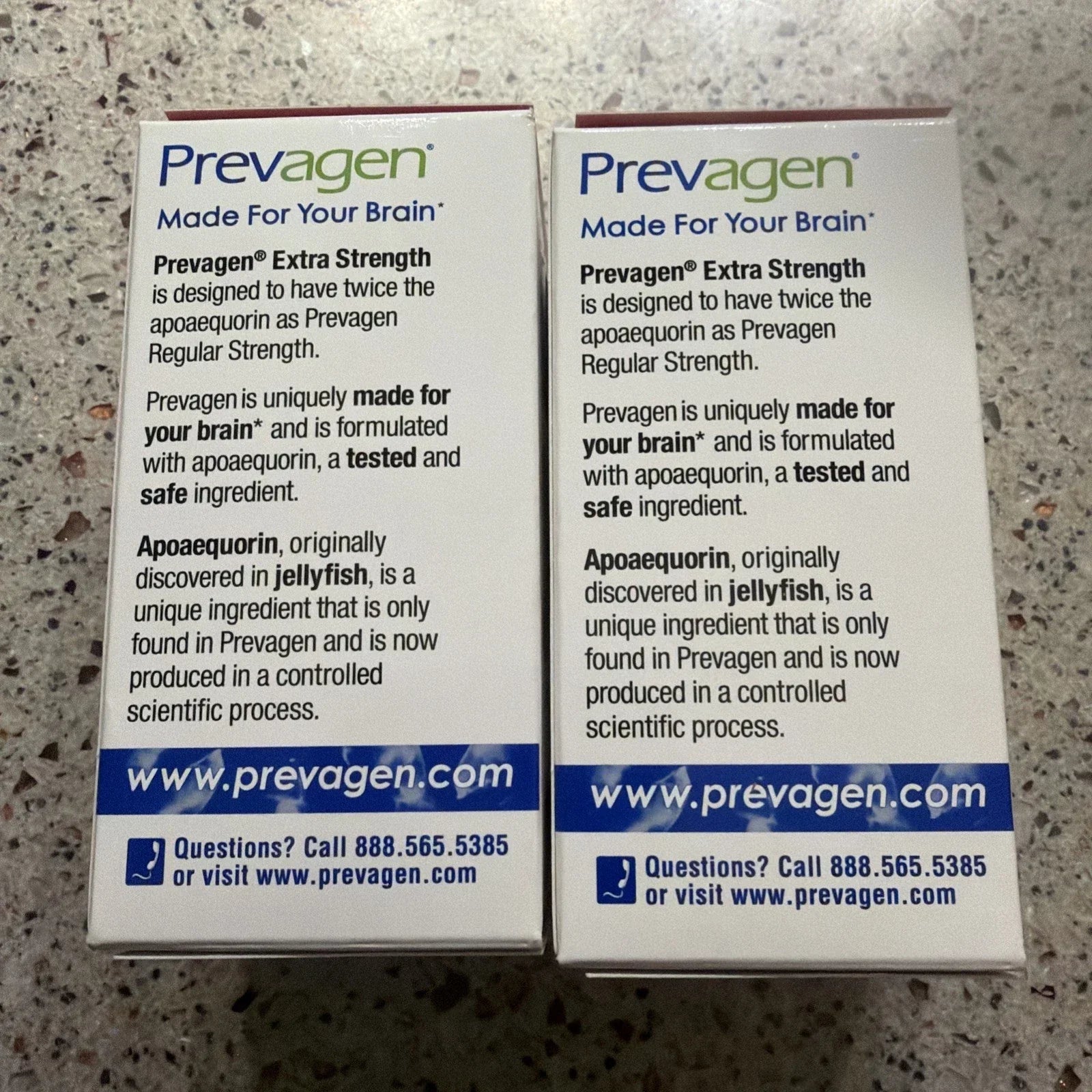 Prevagen Extra Strength 20mg Capsules - 60 Count - 2 Pack
