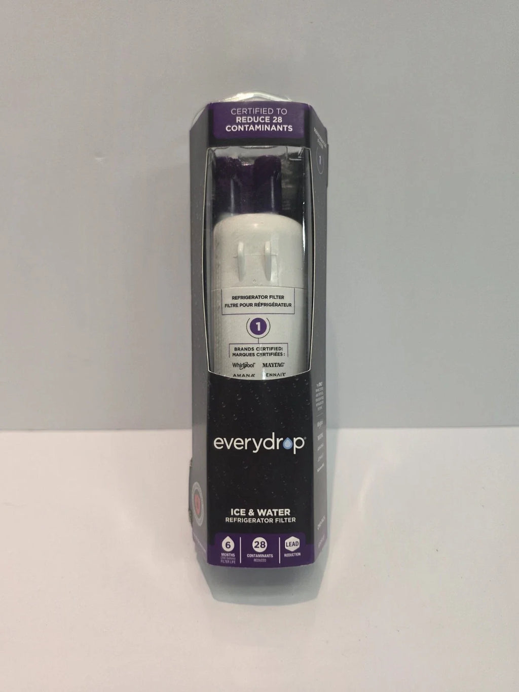 EveryDrop Filter #1 Refrigerator Ice and Water Filter Replacement
