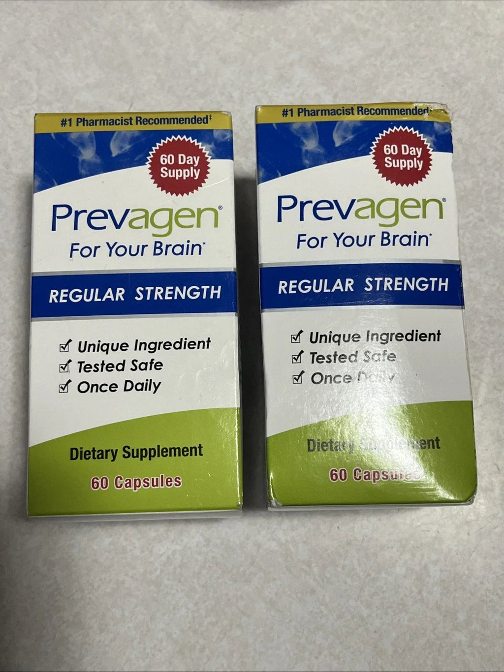 Prevagen Extra Strength 20mg Capsules - 60 Count - 2 Pack