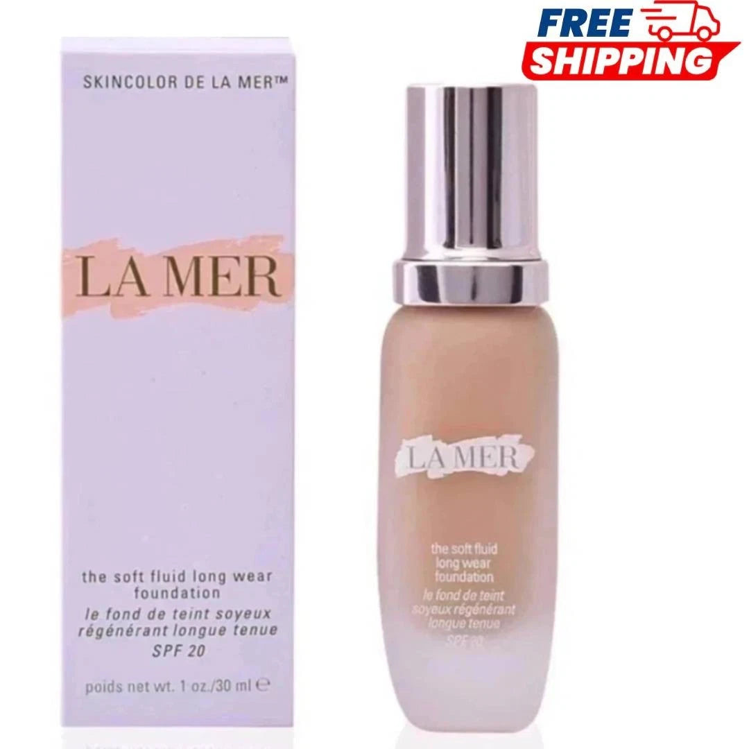 La Mer The Soft Fluid Long Wear Foundation Shade IVORY 01 (30 ML)