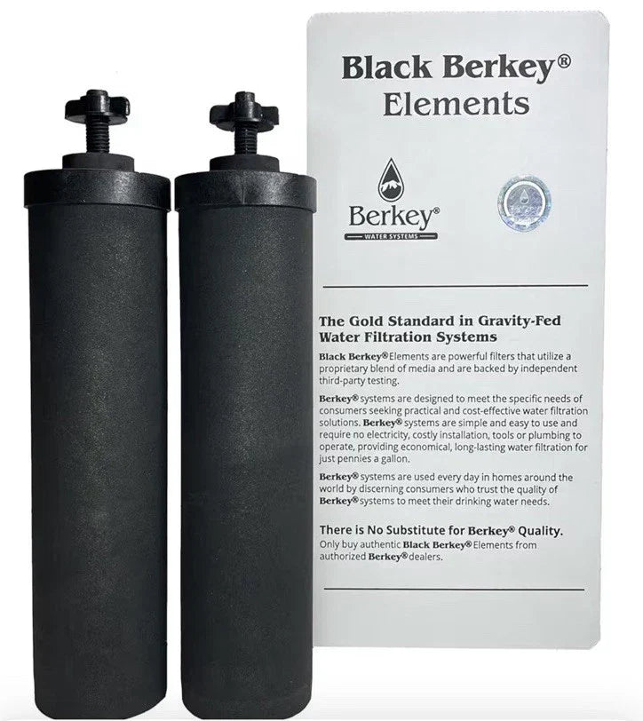 Berkey Authentic Black BB9-2 Water replacement Filters For Berkey Water System