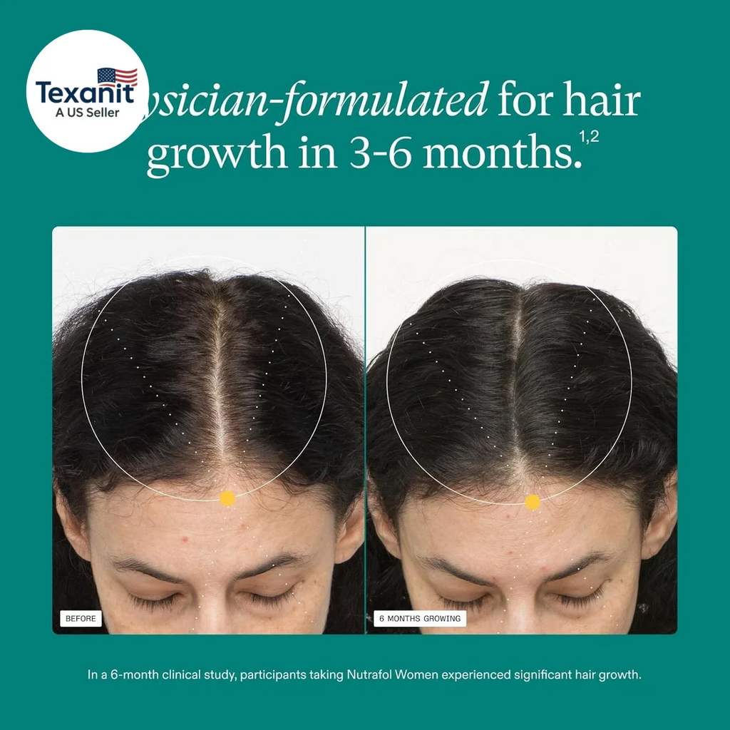 Pack of 3 Women’s Hair Growth Supplement 360 Caps – Fast Shipping Ages 18 - 44