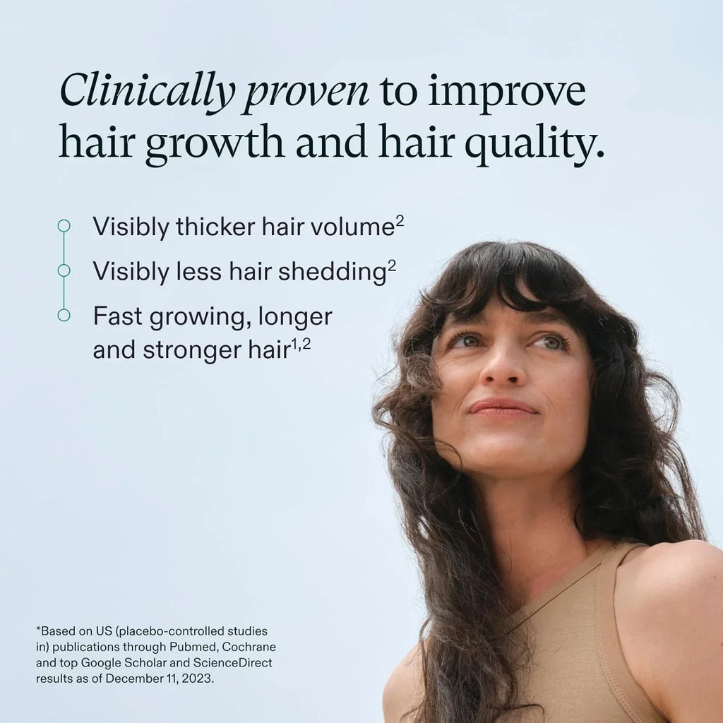 Pack of 3 Women’s Hair Growth Supplement 360 Caps – Fast Shipping Ages 18 - 44