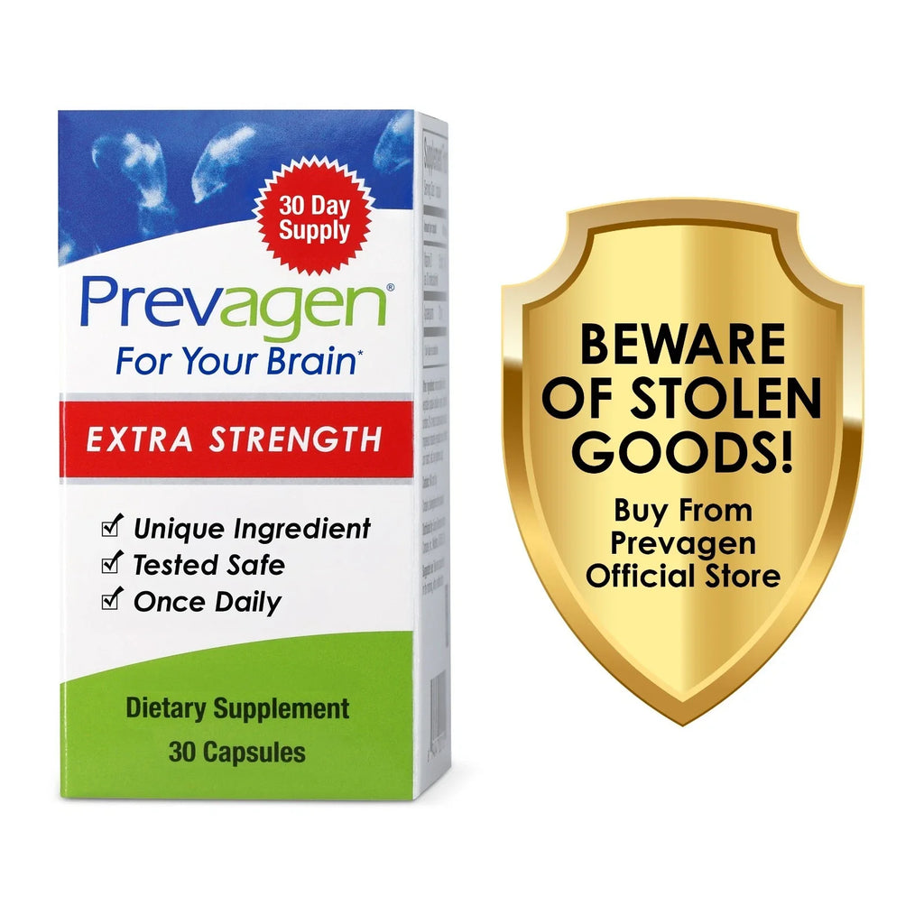 4 Pack  Prevagen Extra Strength 20mg Capsules - 30 Count -  (60-Day Supply)
