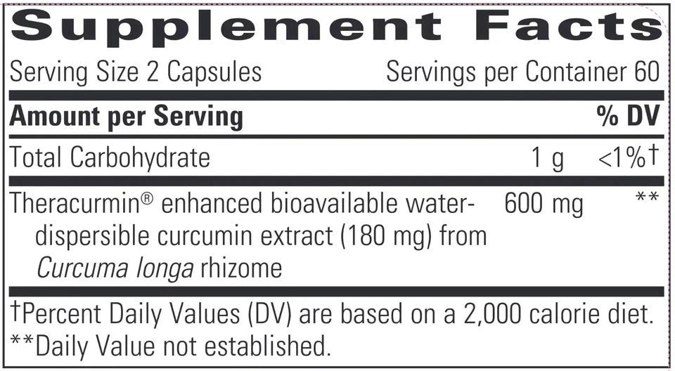 Integrative Therapeutics Theracurmin HP 120 Capsules